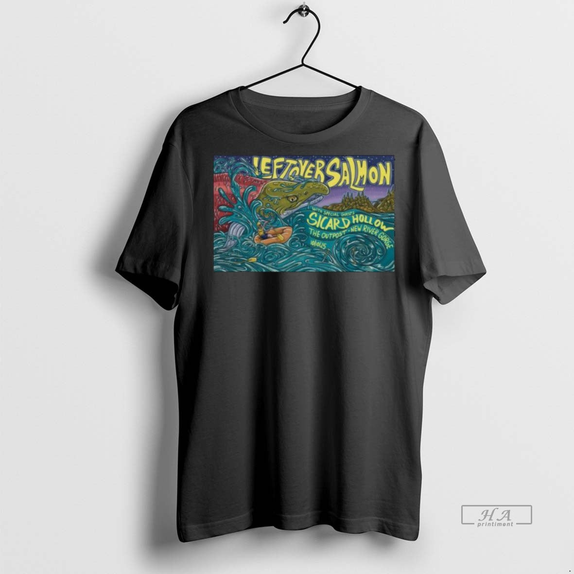 Official Trendy Leftover Salmon The Outpost New River Gorge Fayetteville Wv Oct 10 2025 Long