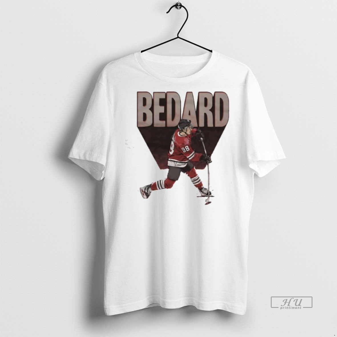 Officials Connor Bedard Chicago Blackhawks Hockey Vintage Tee Shirt Sweater