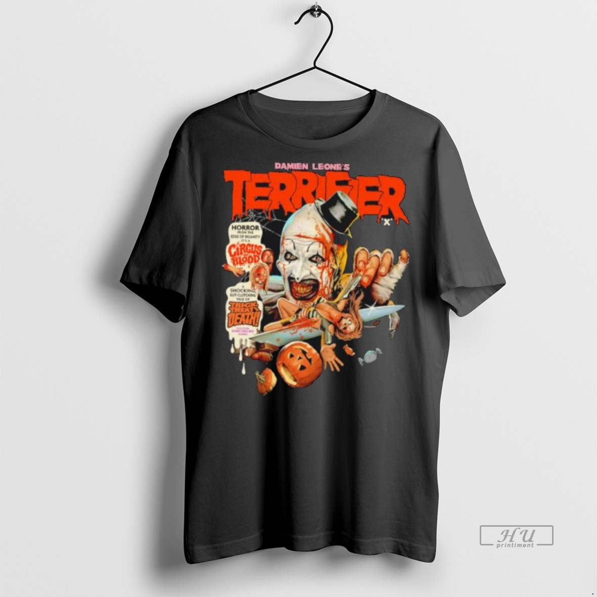 Officials Damien Leones Terrifier Halloween Tee Shirt Sweater