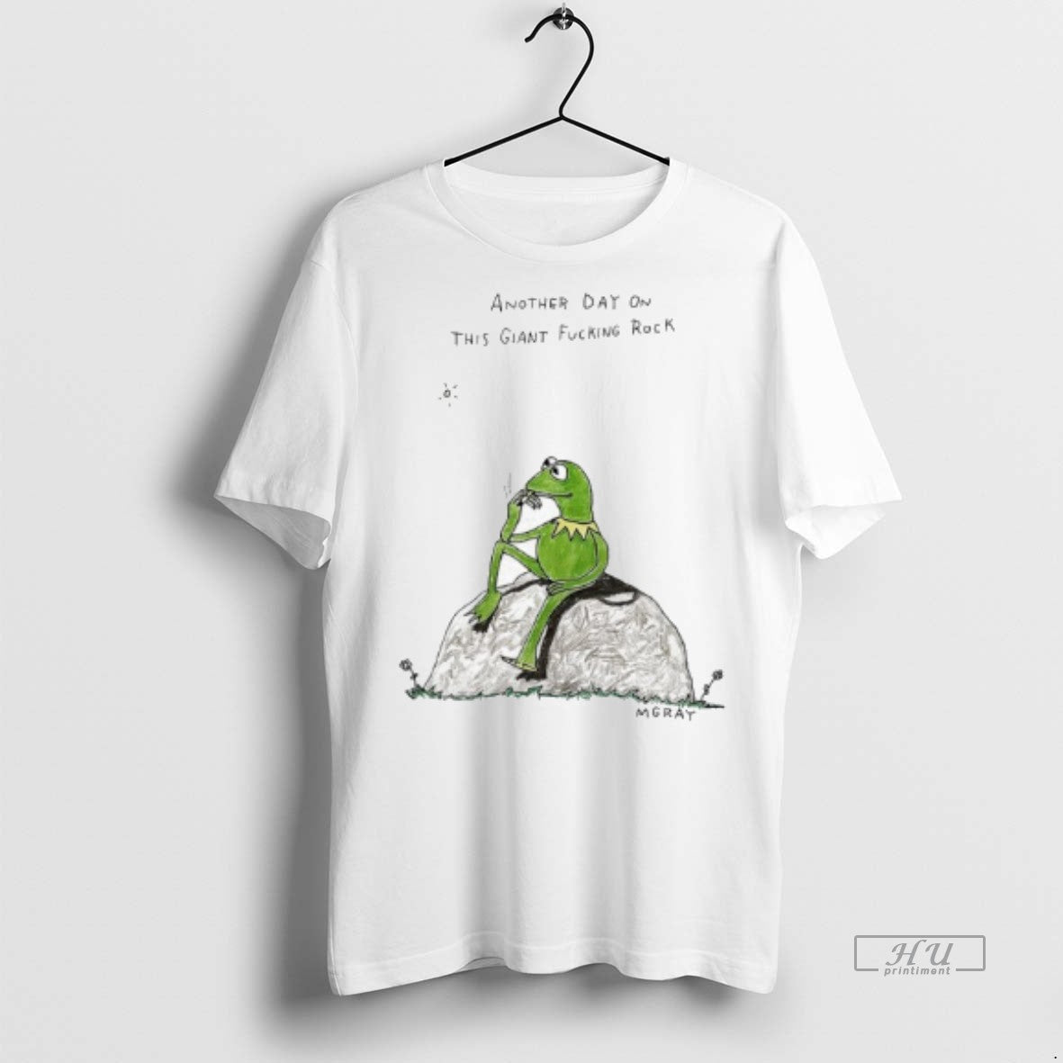 Officials Frog Another Day On This Giant Fucking Rock Tee Shirt Sweater