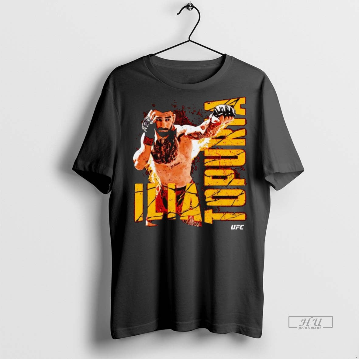 Officials Ilia Topuria Punch Ufc Fighter Tee Shirt Sweater