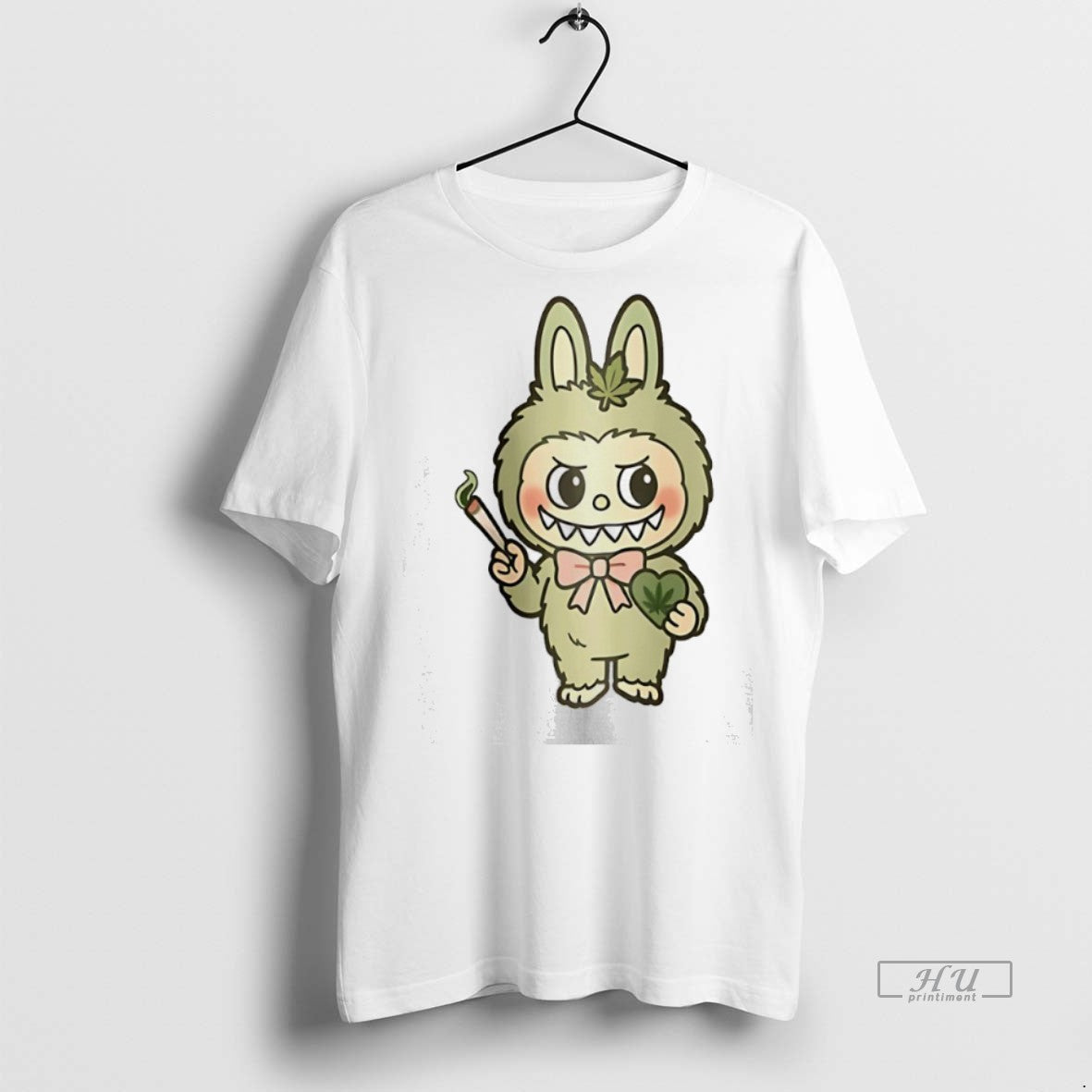 Officials Labubu Smoking Weed Tee Shirt Sweater