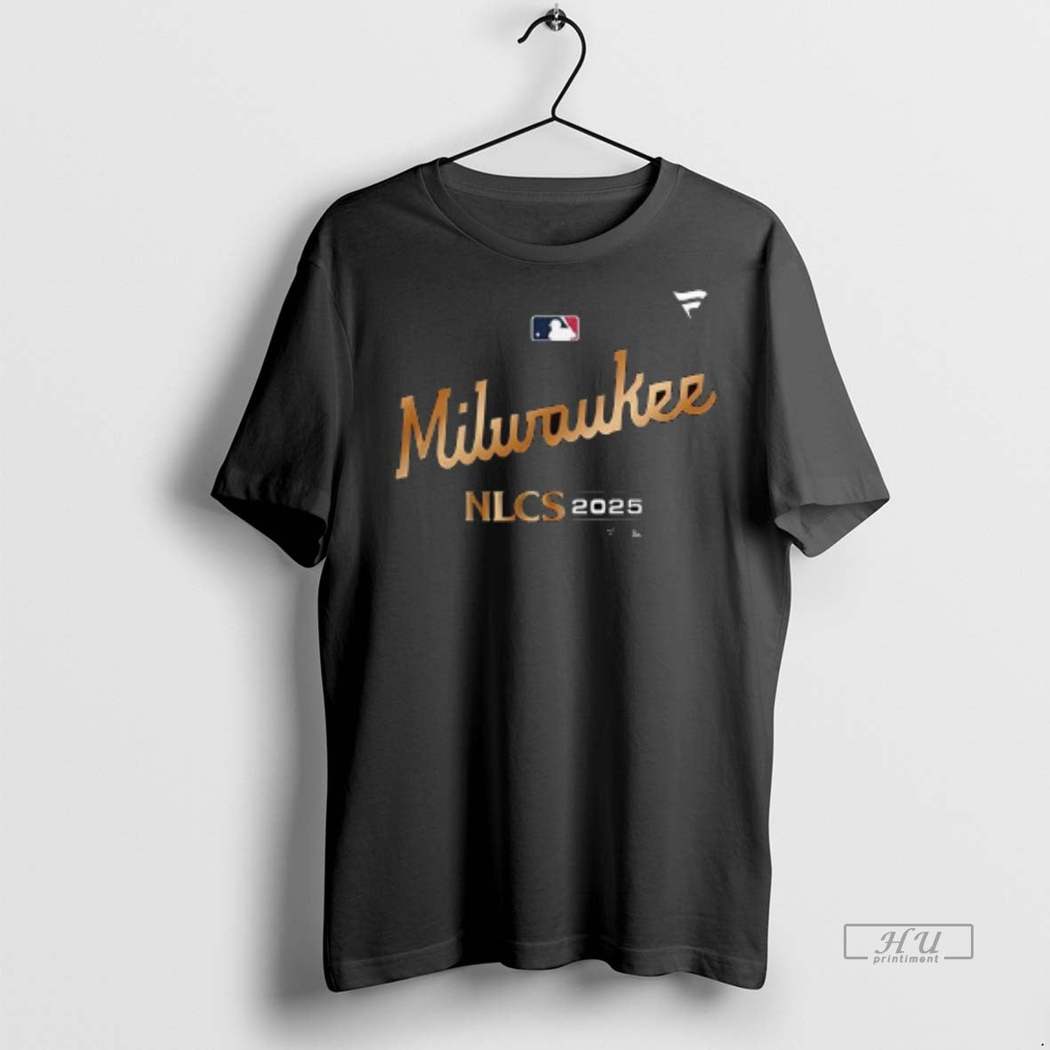 Officials Milwaukee Brewers 2025 Nlcs National League Champions Series Mockup Two Side Tee Shirt Sweater