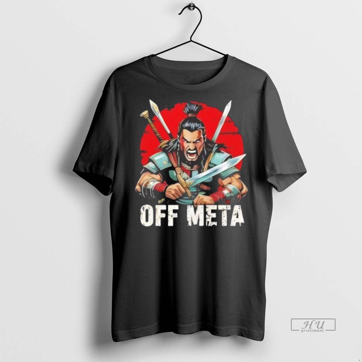 Officials Off Meta Fierce Warrior Graphic Tee Shirt Sweater