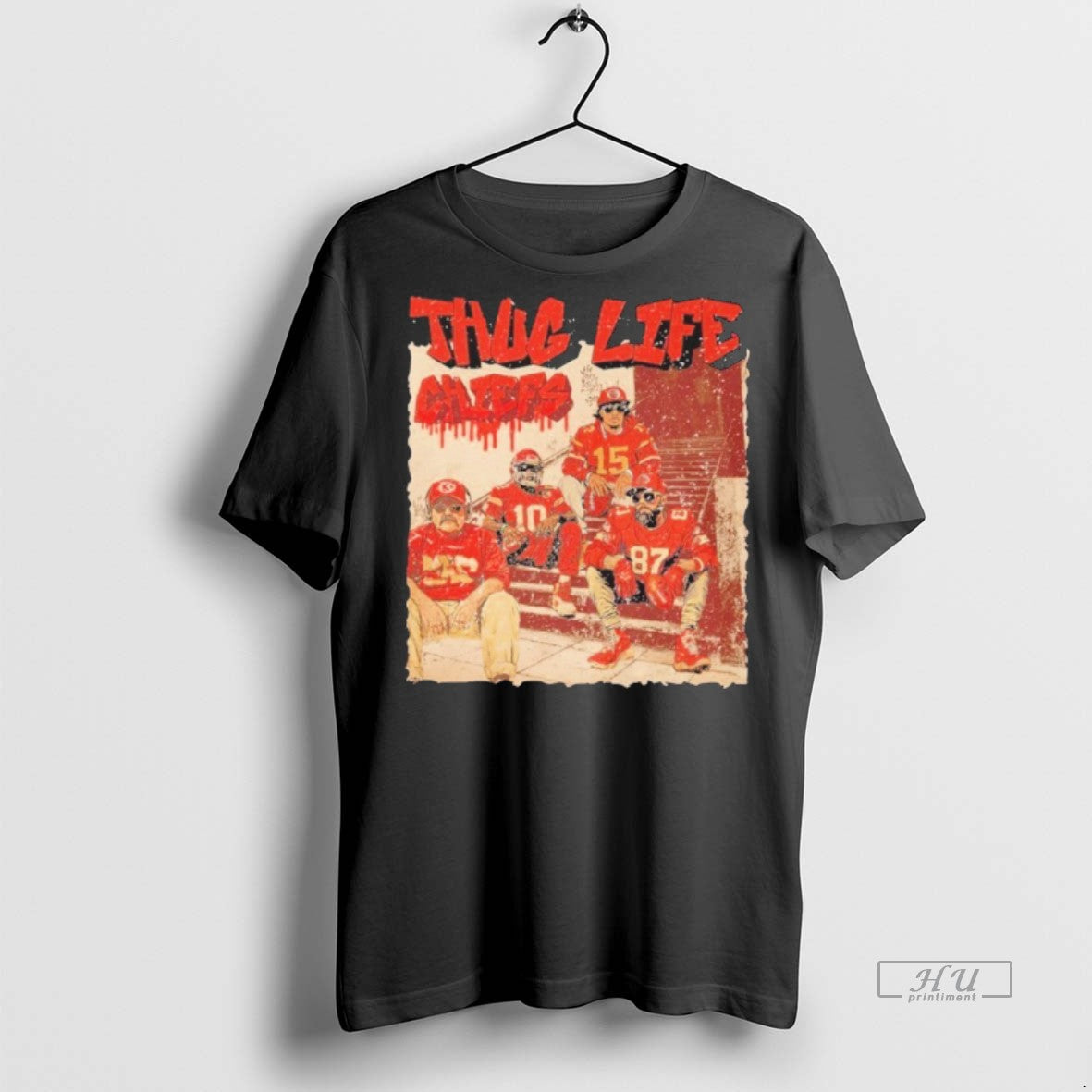 Officials Thug Life Chiefs Kansas City Tee Shirt Sweater
