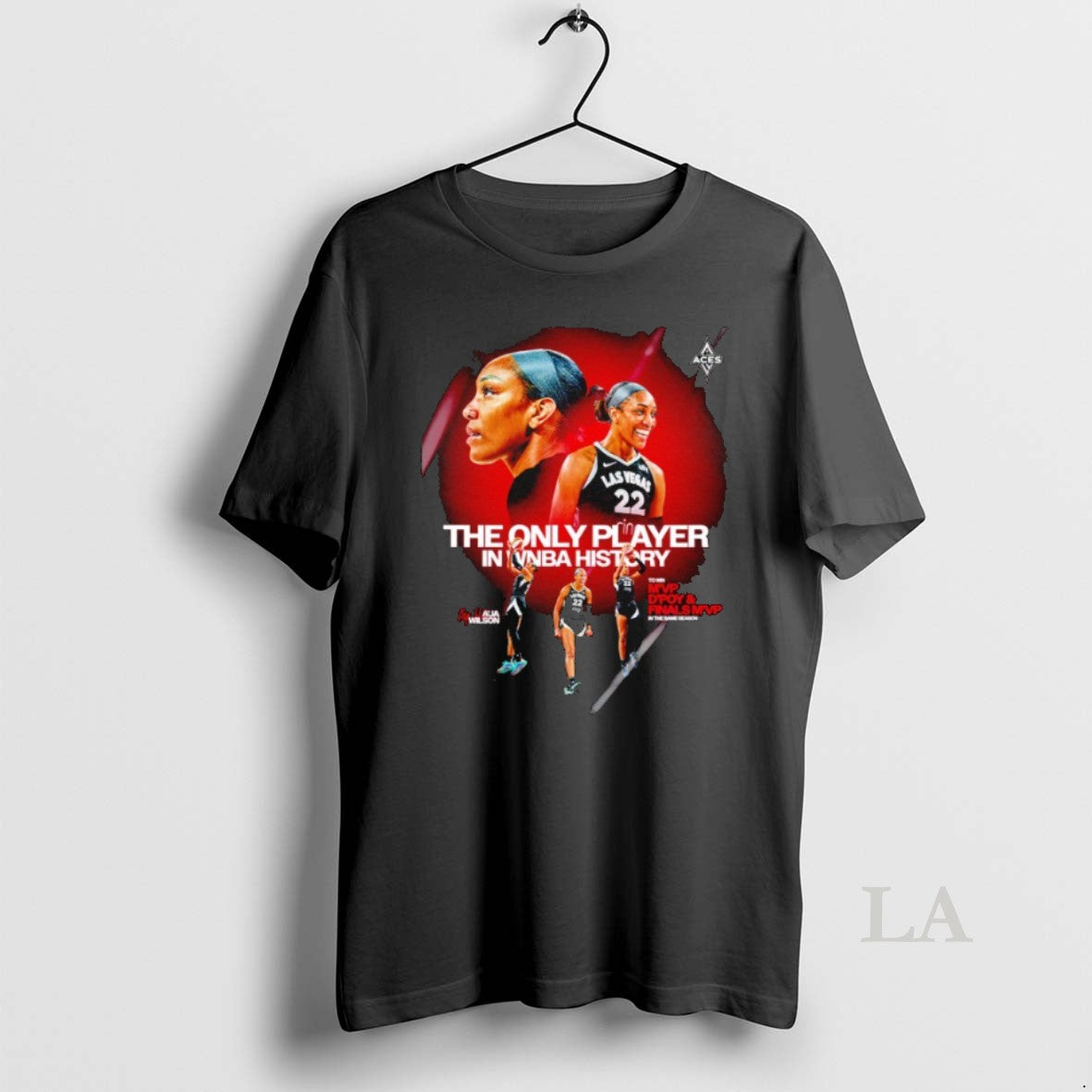 Original Aja Wilson The Only Player In Wnba History Las Vegas Aces 2025