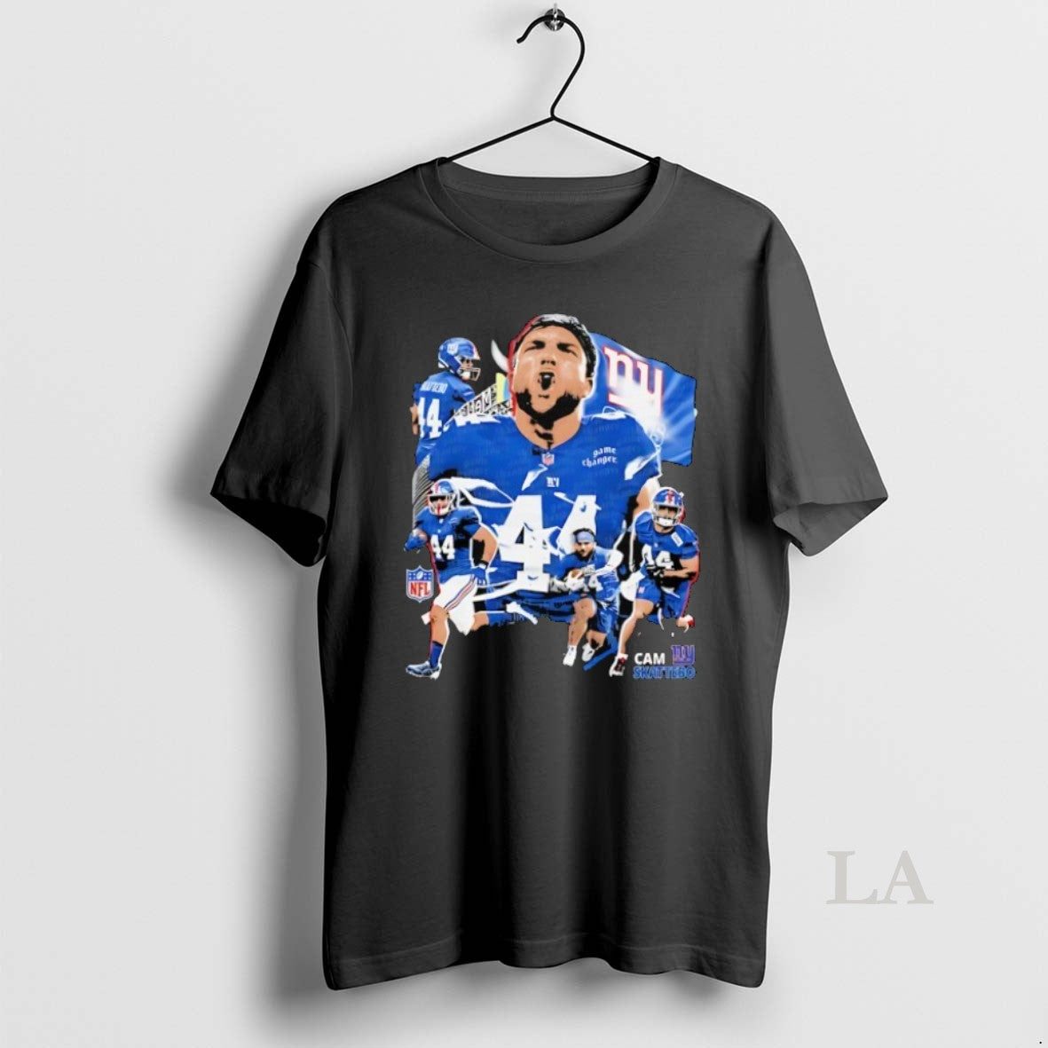 Original Cam Skattebo New York Giants Football Graphic