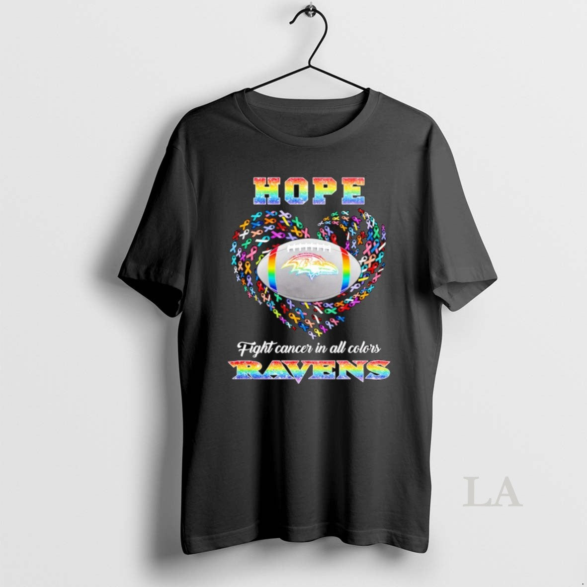 Original Hope Baltimore Ravens Fight Cancer In All Colors