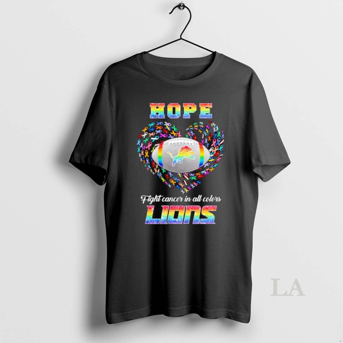 Original Hope Detroit Lions Fight Cancer In All Colors