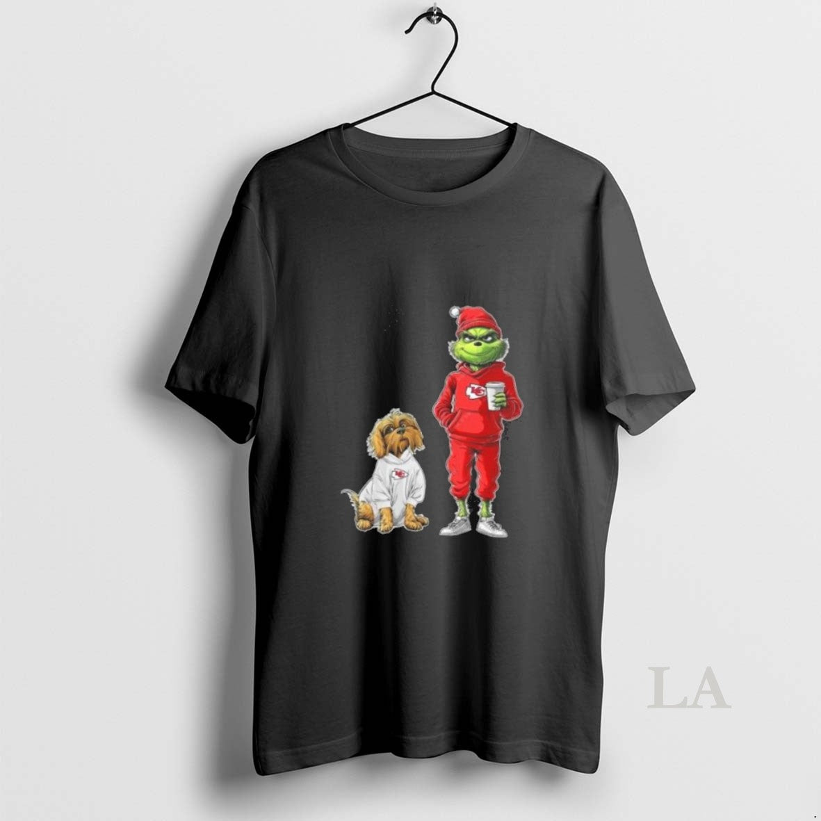 Original Kansas City Chiefs Grinch And Dog Christmas Football 2025