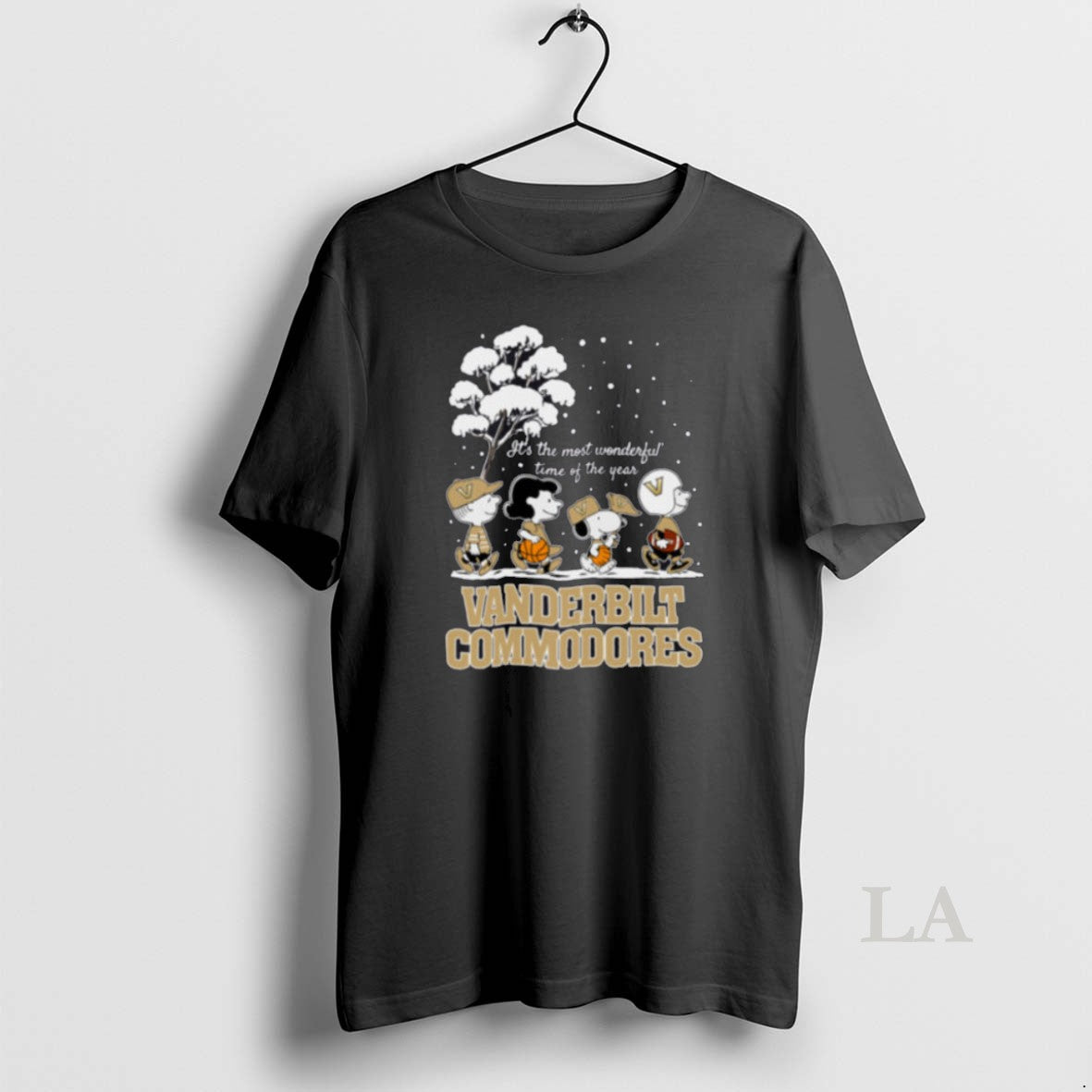 Original Peanuts Vanderbilt Commodores Winter Its The Most Wonderful Time Of The Year