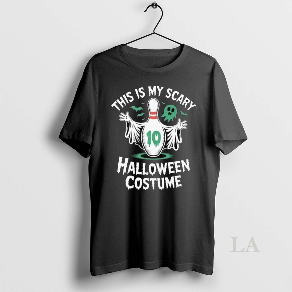 Original This Is My Scary Halloween Costume Bowling Long Sleve
