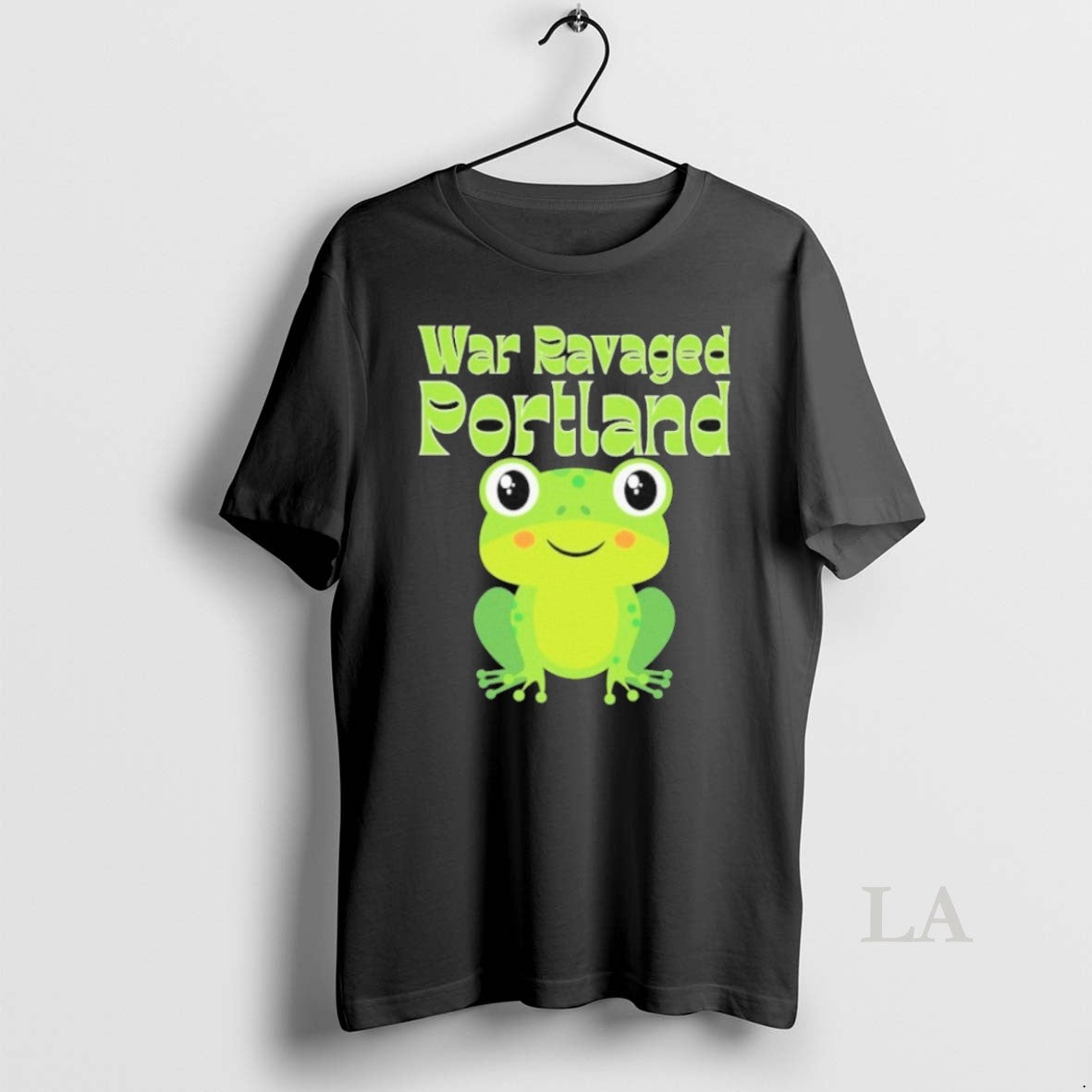 Original War Ravaged Portland Frog Protest