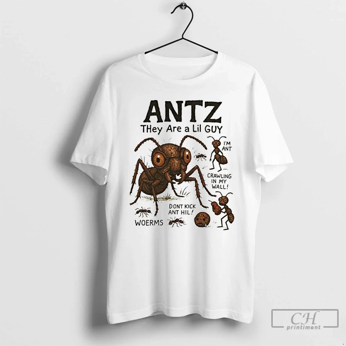Premium Antz They Are A Lil Guy Ornaments T Shirts
