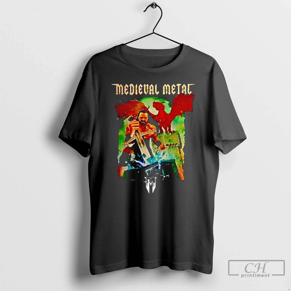 Premium Drew Mcintyre Medieval Metal T Shirts