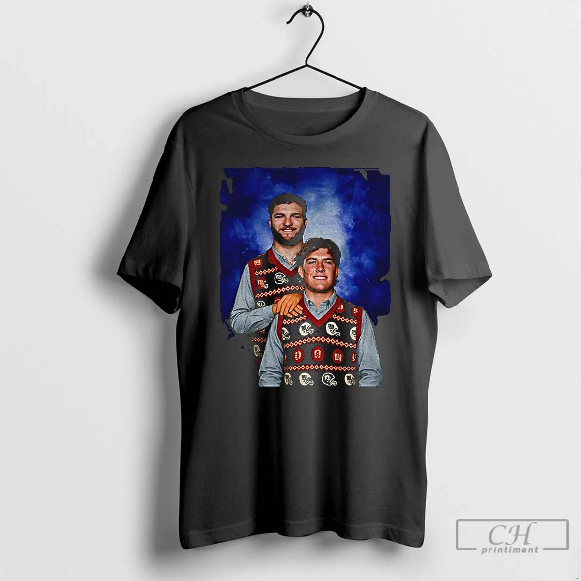 Premium Jaxson Dart Cam Skattebo New York Football Step Brothers Ugly Christmas T Shirts
