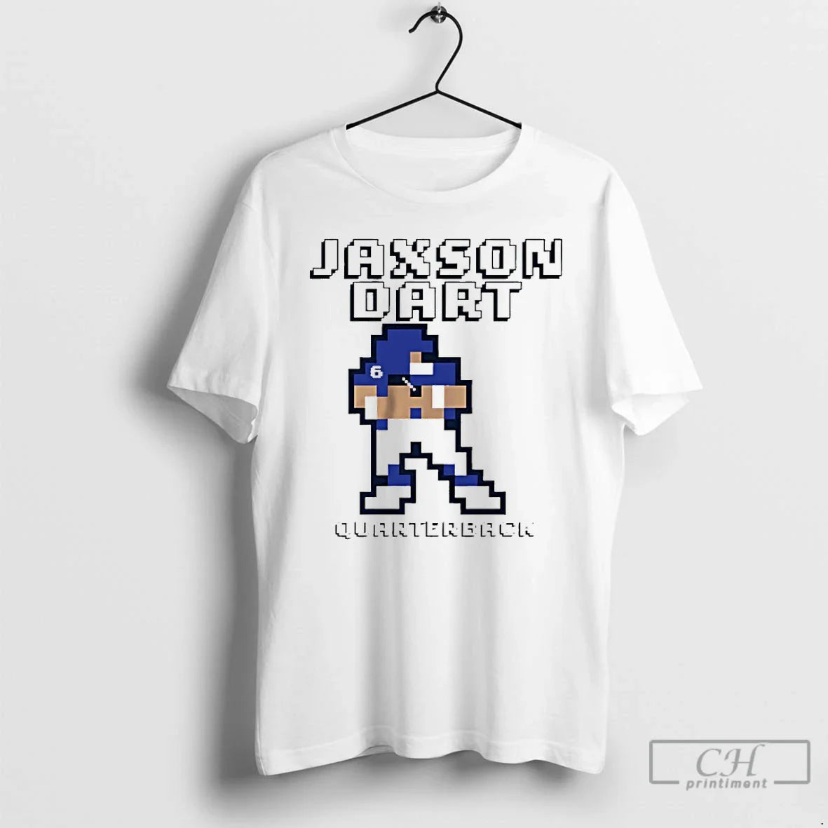 Premium Jaxson Dart New York Giants Quarterback Retro Baller T Shirts