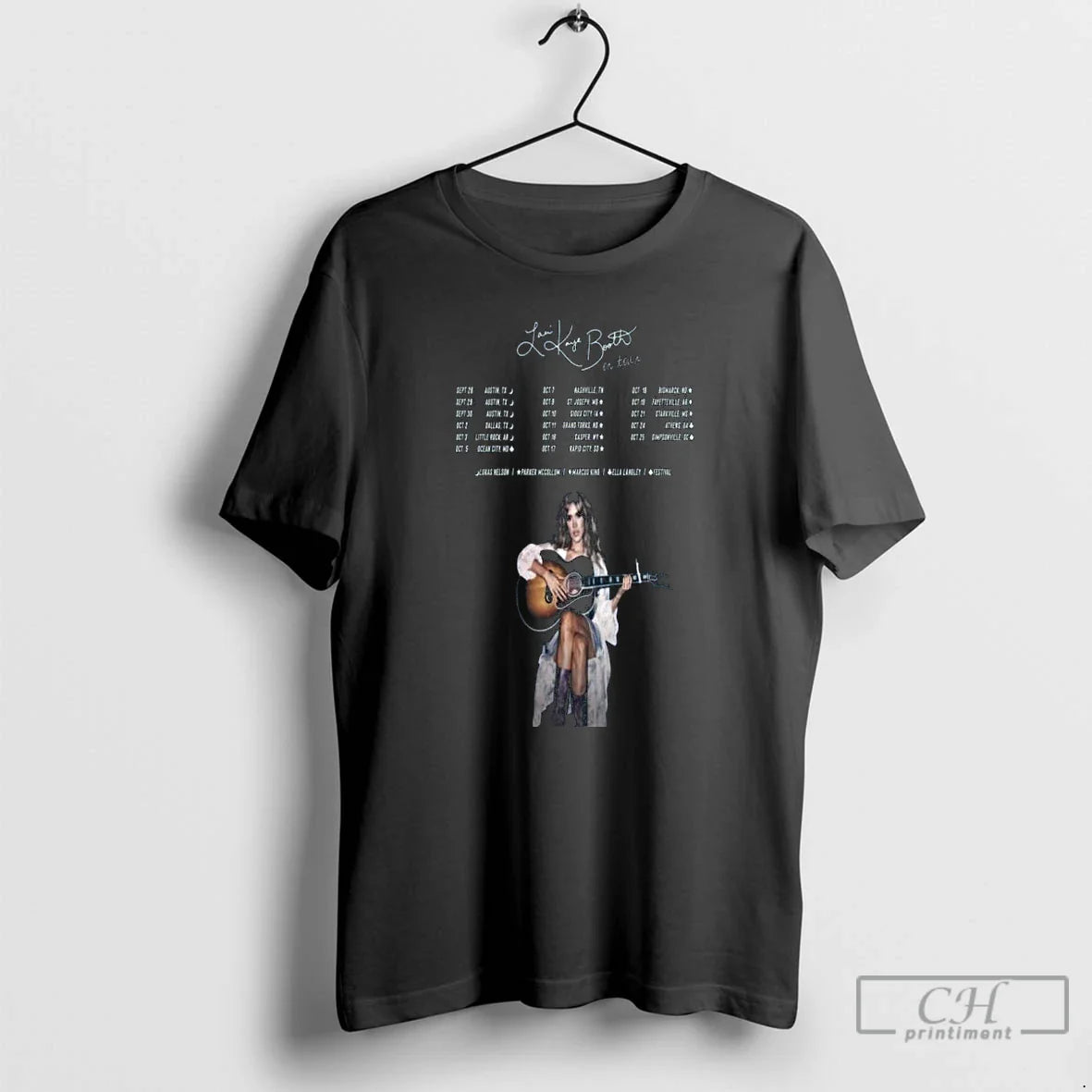 Premium Laci Kaye Booth October Shows 2025 Long Sleve T Shirts