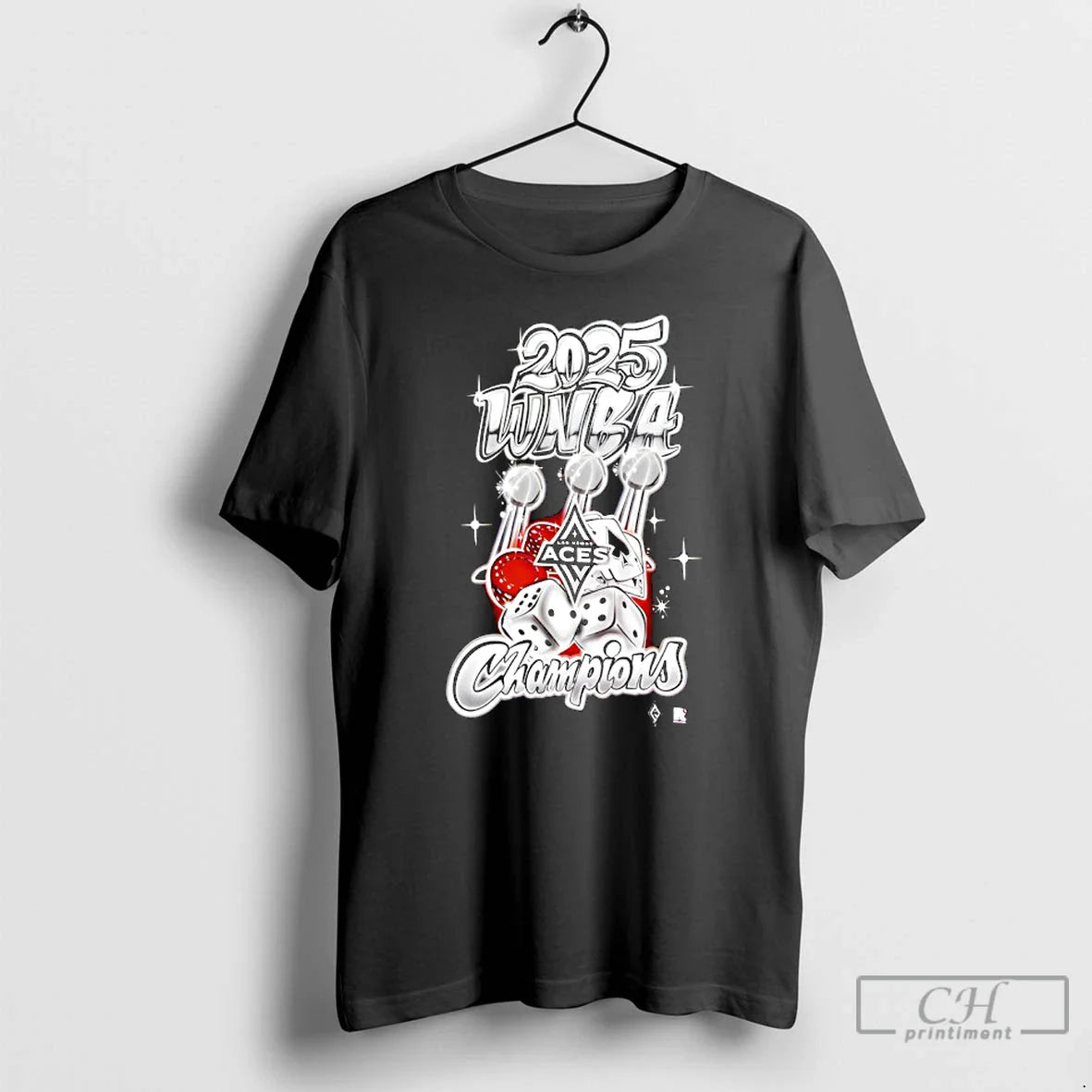 Premium Las Vegas Aces Round21 2025 Wnba Finals Champions Graffiti Art T Shirts