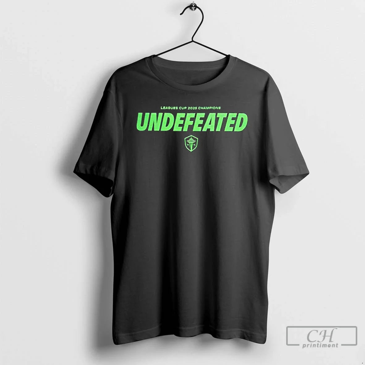 Premium Seattle Sounders Fc Leagues Cup 2025 Champions Undefeated T Shirts