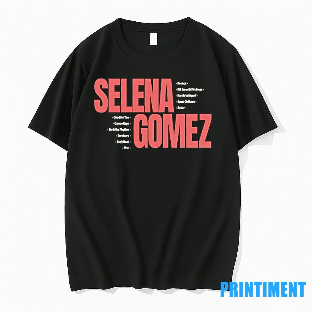 Selena Gomez Album Tshirts Sweater