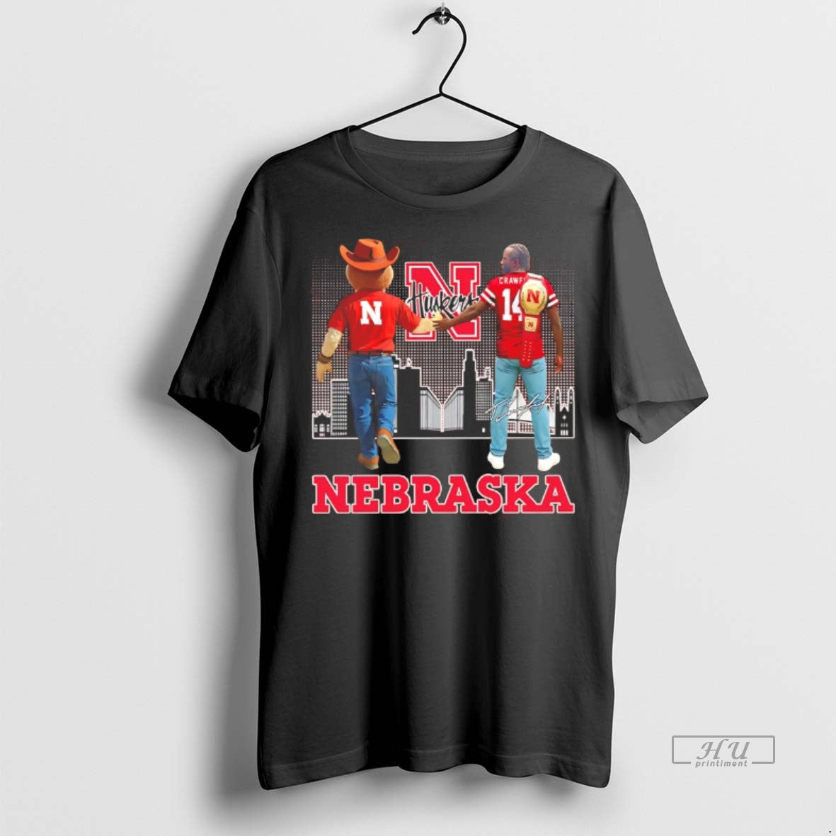 Viral Nebraska Cornhuskers Herbie Husker Tee Shirt Sweater