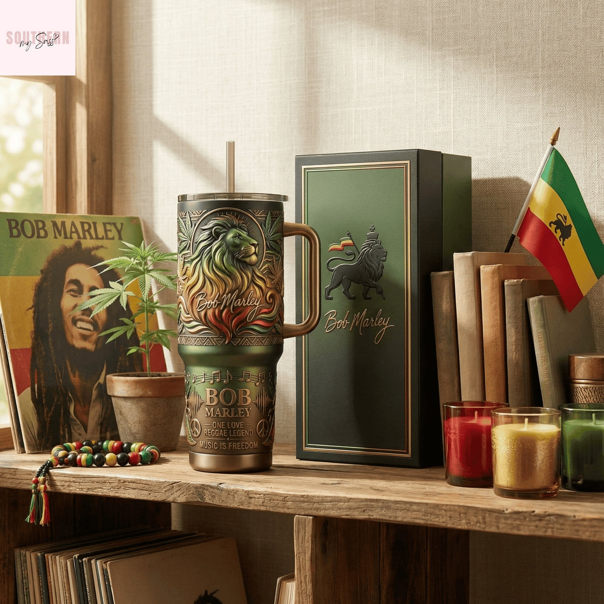 Bob Marley One Love Reggae Legend Music Is Freedom Tumbler
