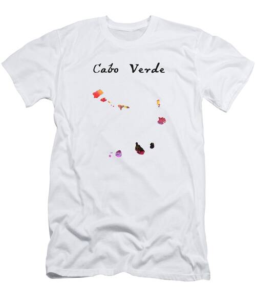 Cabo Verde Quote Art Design Inspirational Motivat T-Shirt