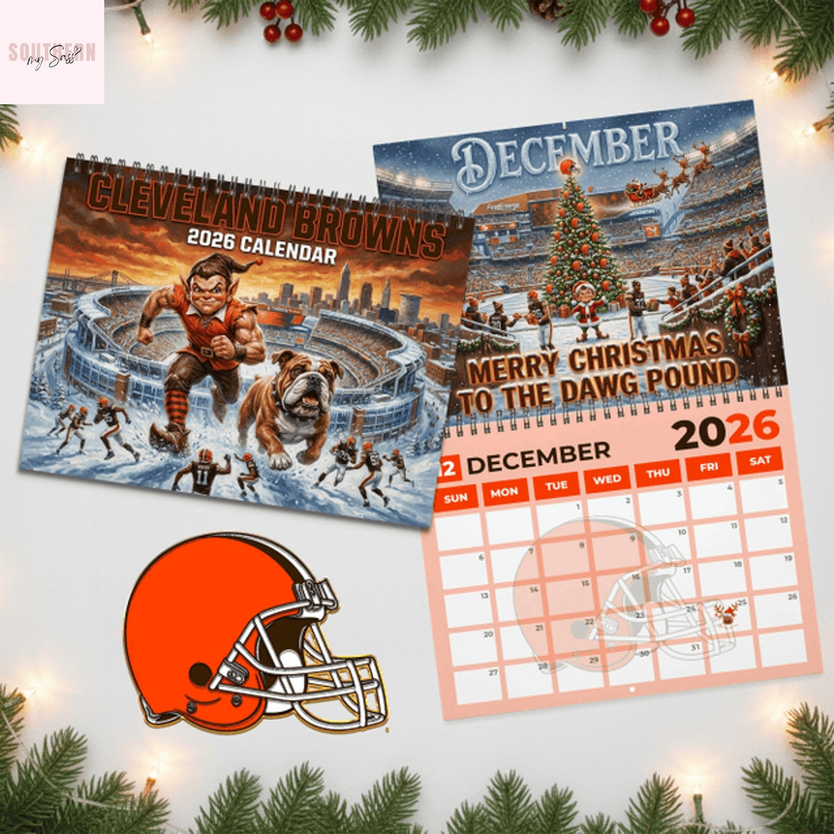 Cleveland Browns 2026 Wall Calendar