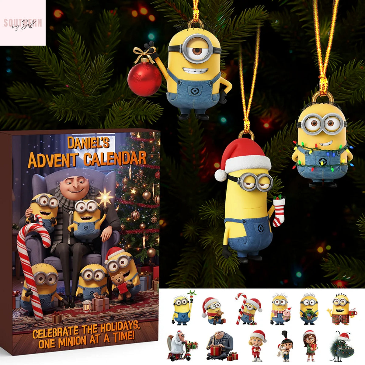 Daniel Advent Calendar 2025 Celebrate The Holidays, One Minion At A Time
