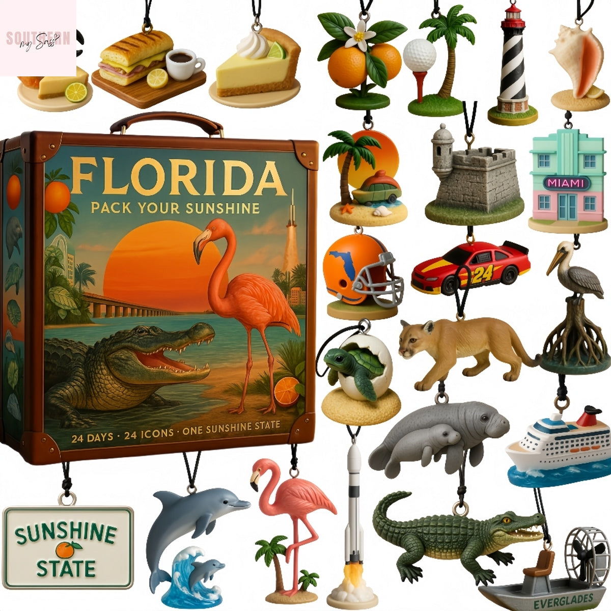 Florida Pack Your Sunshine Advent Calendar 2025
