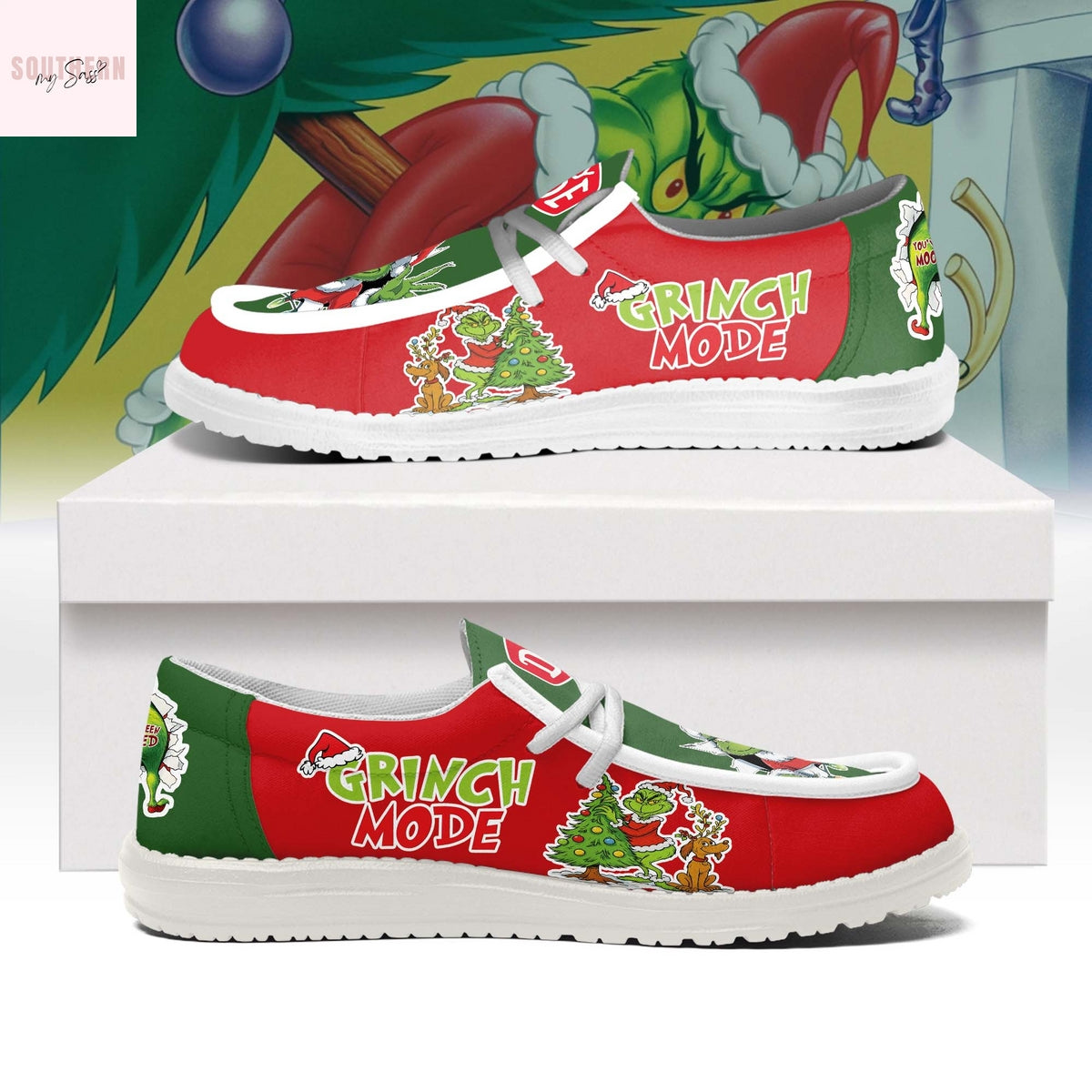 How The Grinch Stole Christmas Hey Dude Shoes