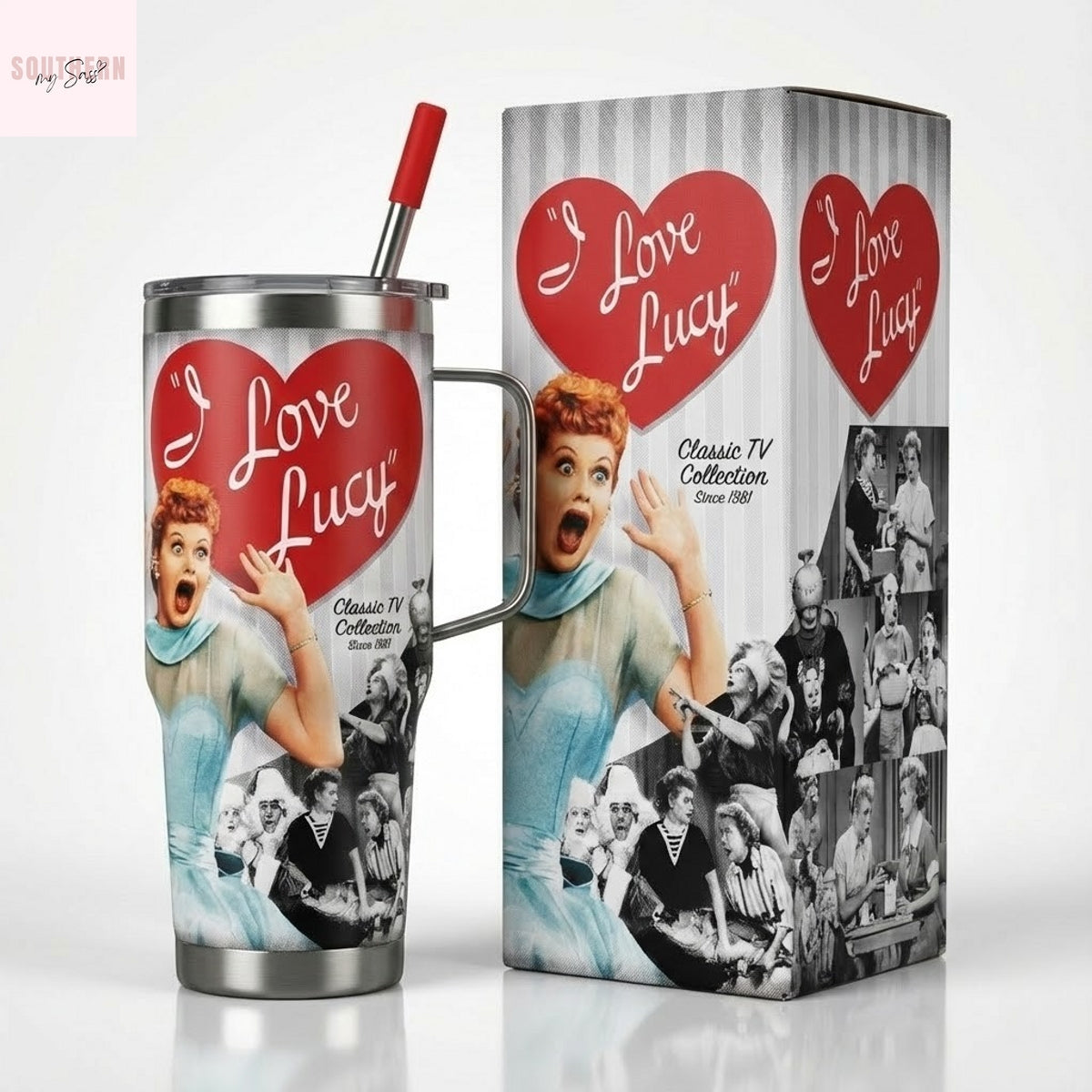 I Love Lucy Classic TV Tumbler