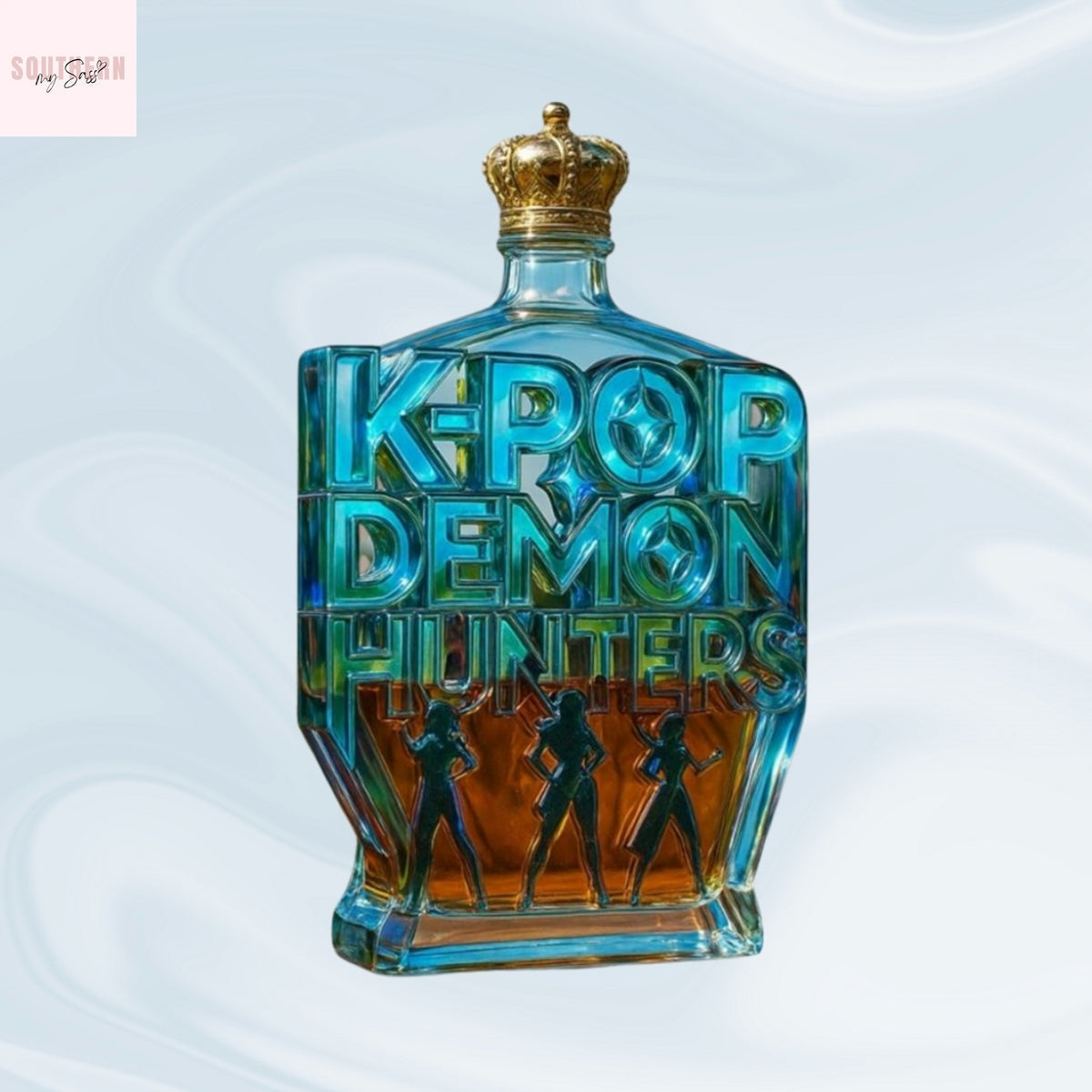 Kpop Demon Hunters Whiskey Bottle