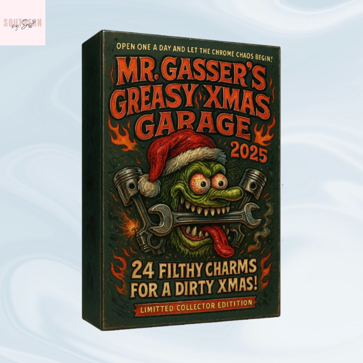 Mr. Gassers Greasy Xmas Garage Advent Calendar