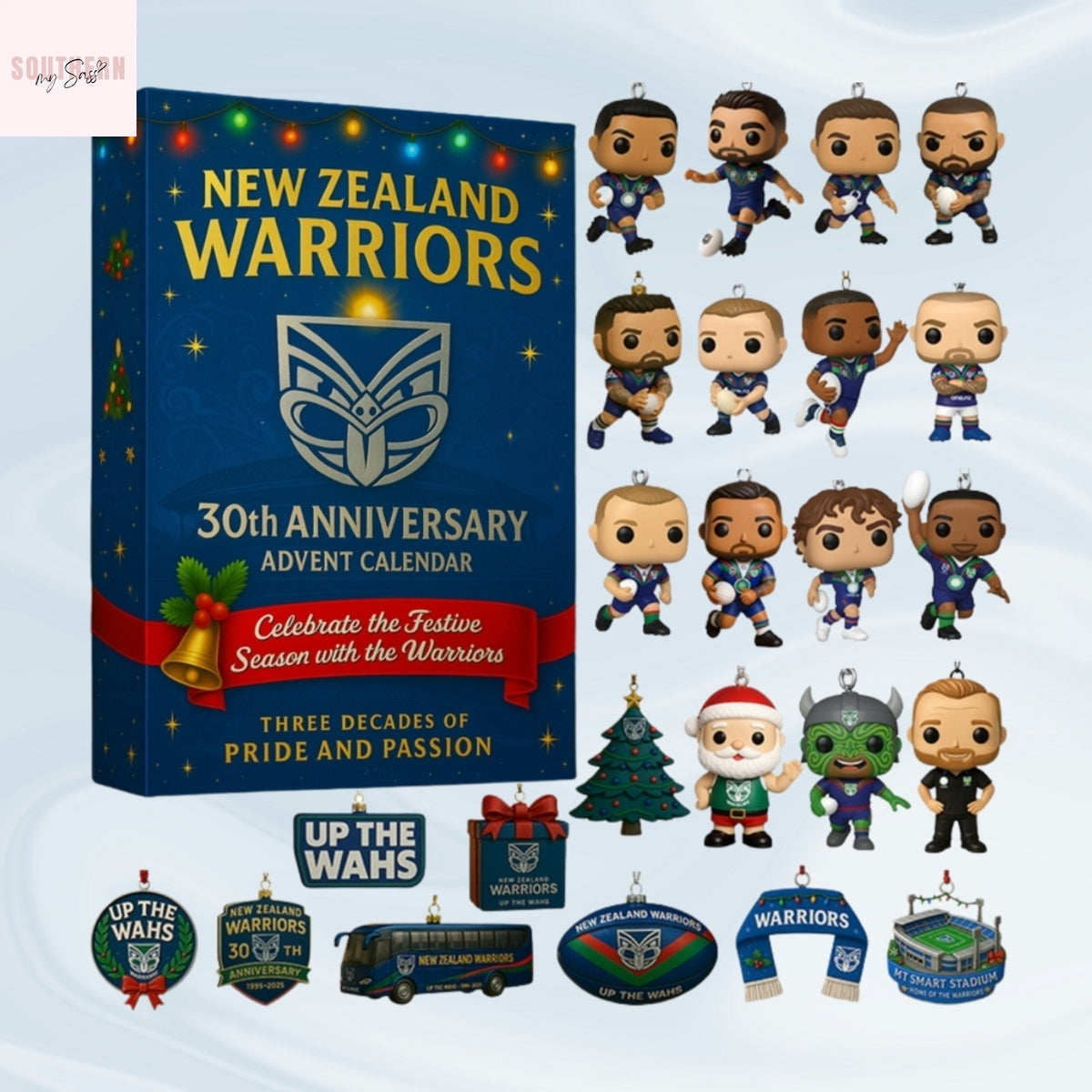 New Zealand Warriors 30Th Anniversary Advent Calendar
