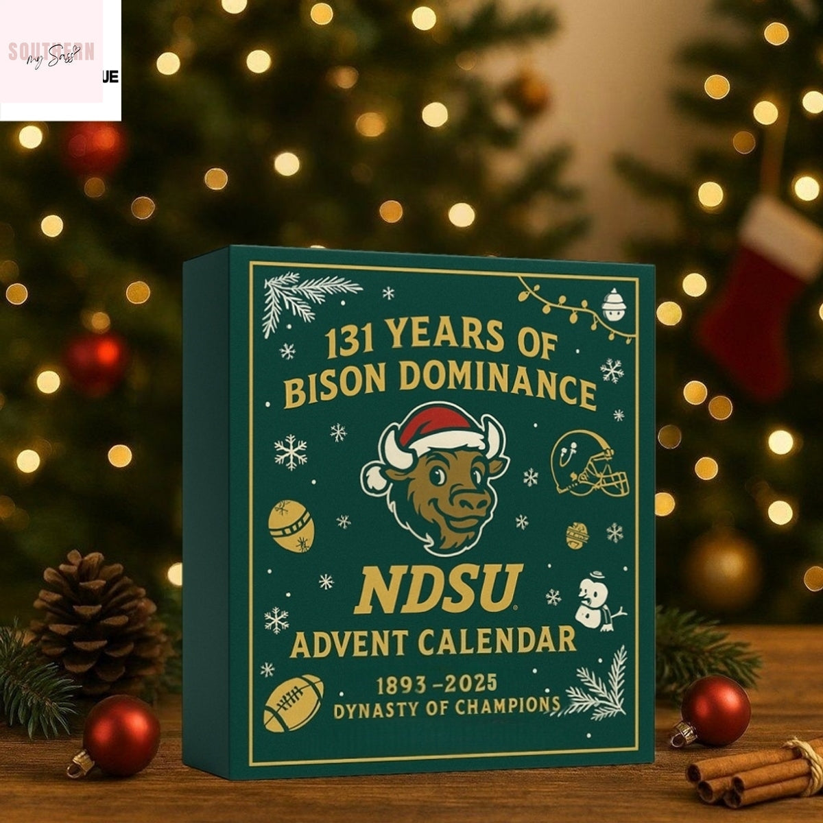 North Dakota State Bison Football 131St Anniversary Advent Calendar 2025
