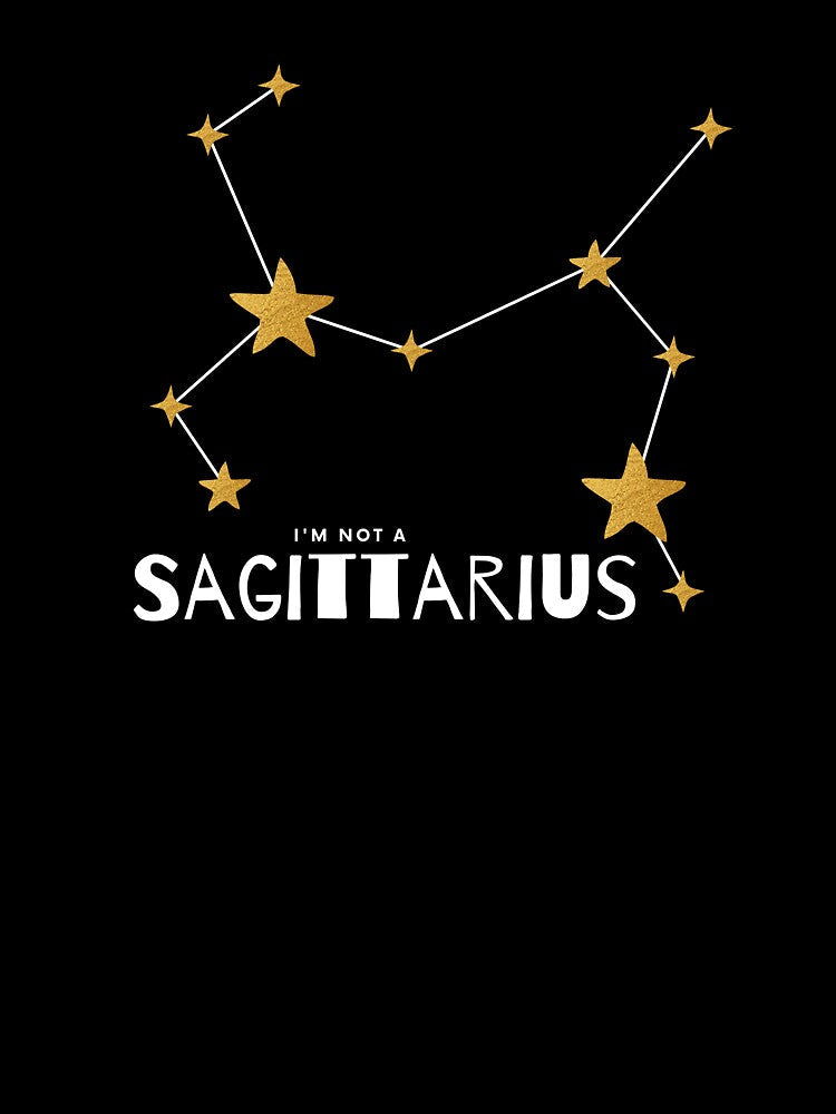 I'm not a Sagittarius [white line] by house of luna