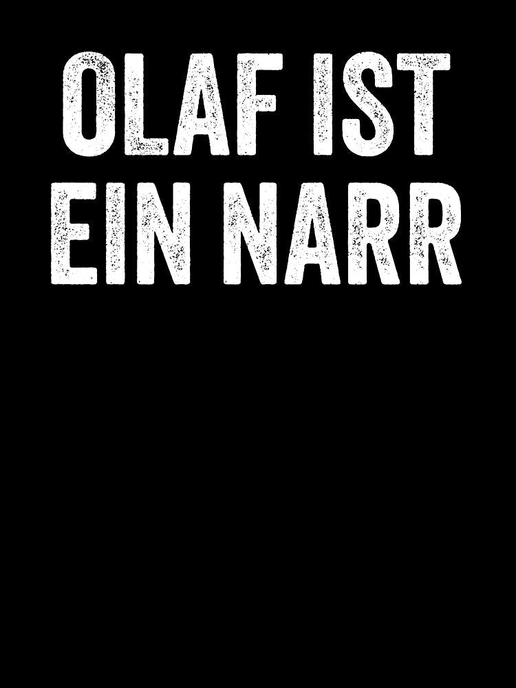 Olaf ist ein Narr by ccdesign42