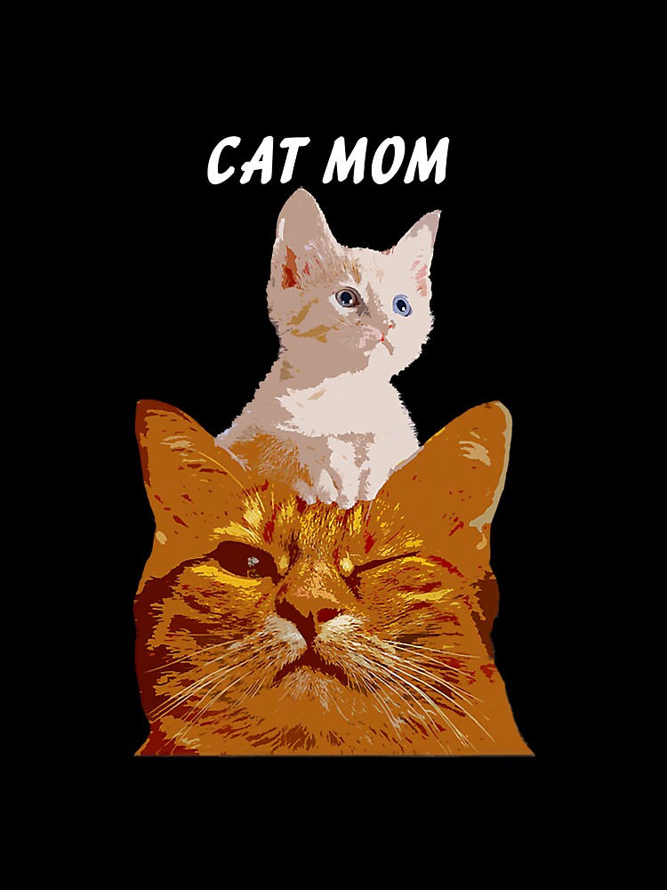 Cat Lovers Cute Kittens Mom Novelty by gonzales6422