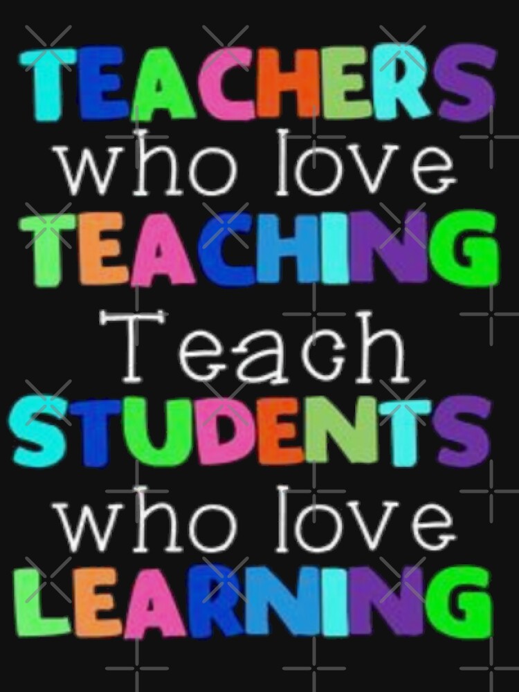 English Teacher T-Shirt Teacher Who Love Teaching by rieriecoils1