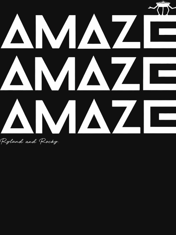 Amaze Amaze Amaze Funny Sci-Fi Quote Space Nerd Classic T-Shirt by LBERRA