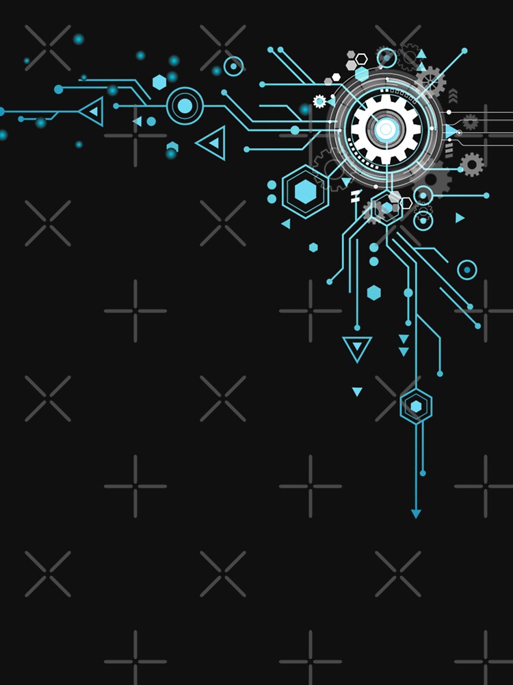 Computer Circuit Engineer Computer Nerd by JeremyxLee