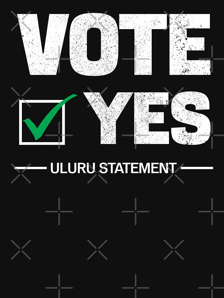 Vote Yes - Uluru Statement - Graphic design by PrintChics
