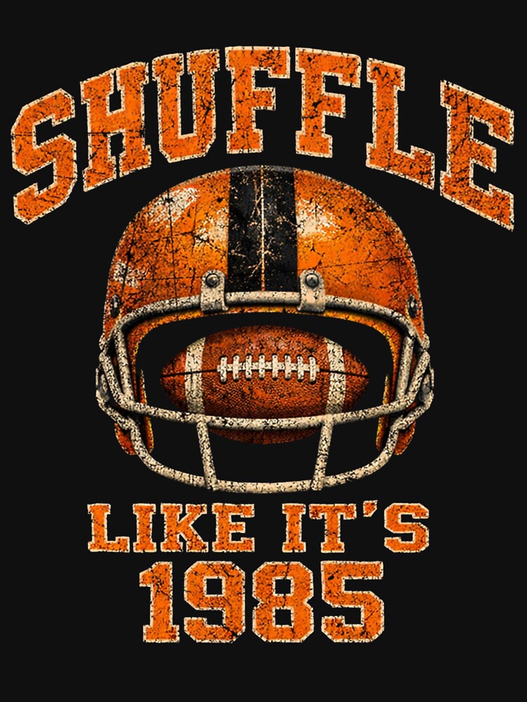1985 Retro Football Helmet Fan Design by sinkedink