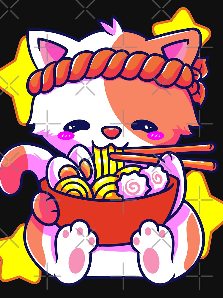 Anime Cat Kawaii Japanese stuff Anime Clothing by Hananiah Merch