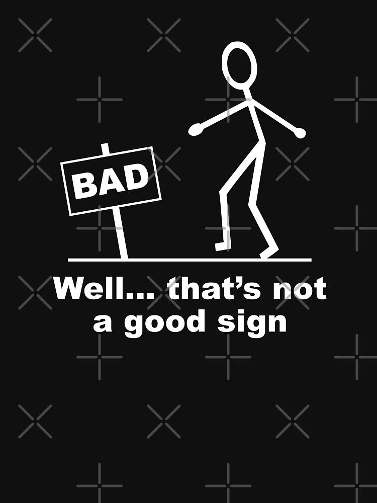 Well thats not a good sign by BigTime
