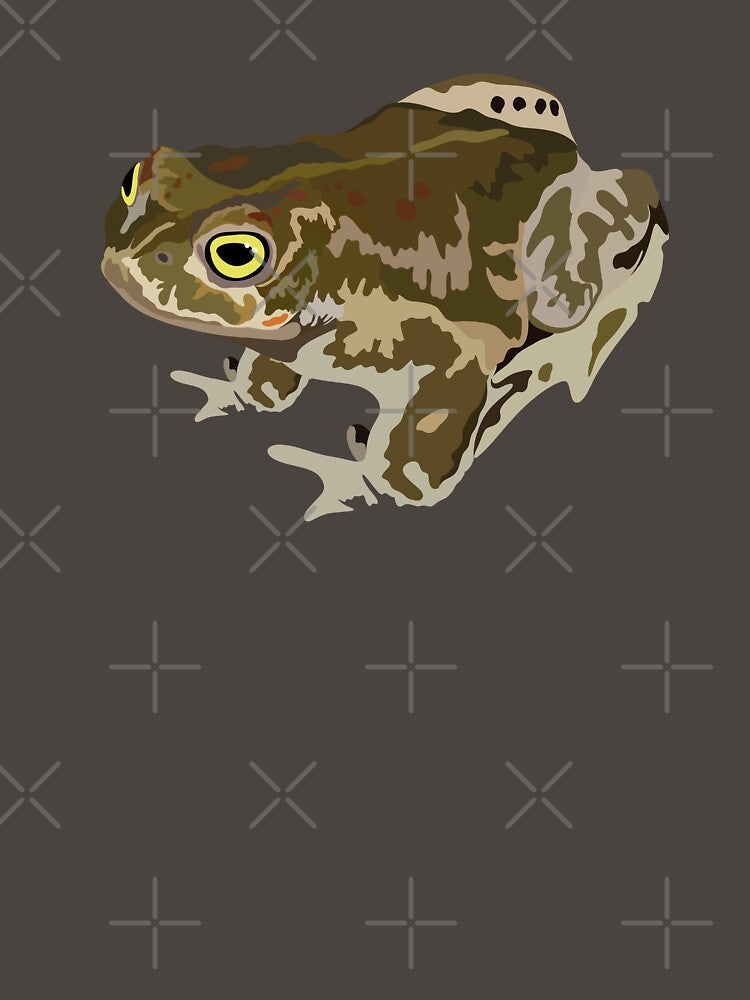 N is for Natterjack Toad,Natterjack Toad – Distinctive British Amphibian Wildlife Illustration by PrettylittlepastelUk