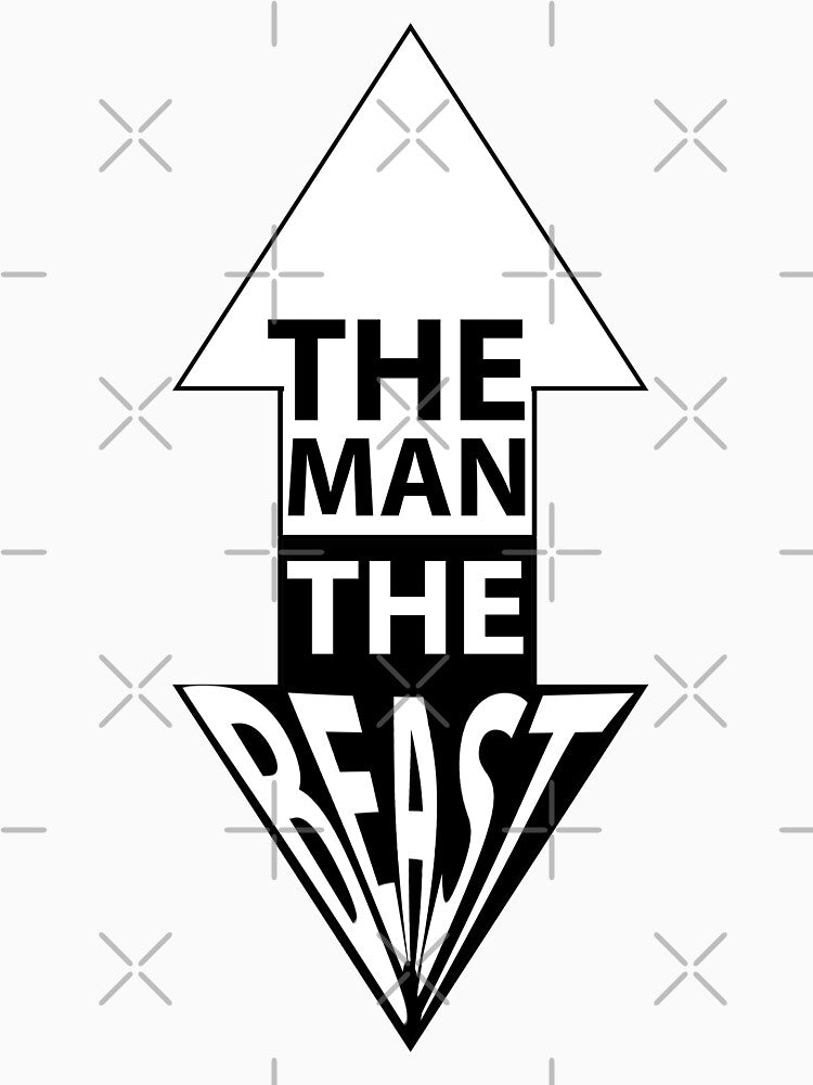 The Man the Beast Novelty gifts by Jadestonedesigns