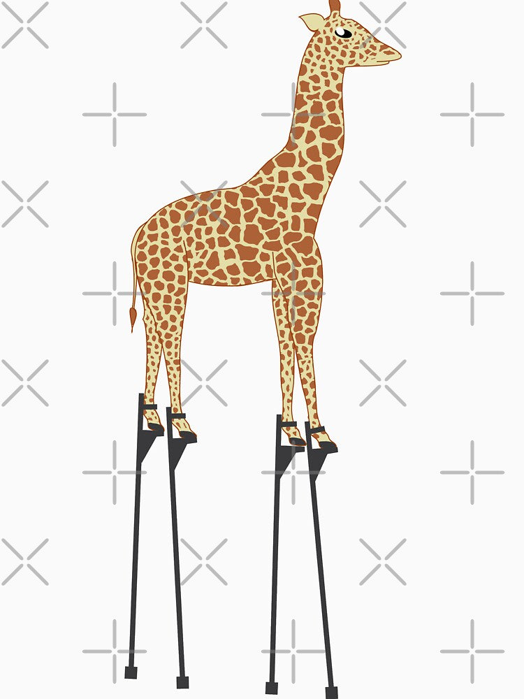 Giraffe on Stilts by ironygal